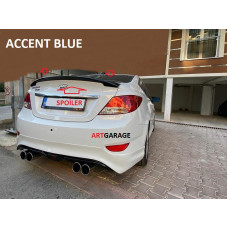 Hyundai Blue  Bagaj Spoiler