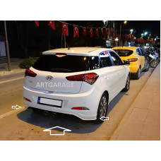 Hyundai i20 Arka Difüzör