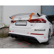 HYUNDAİ ELANTRA ARKA TAMPON EKİ(2016-2018)