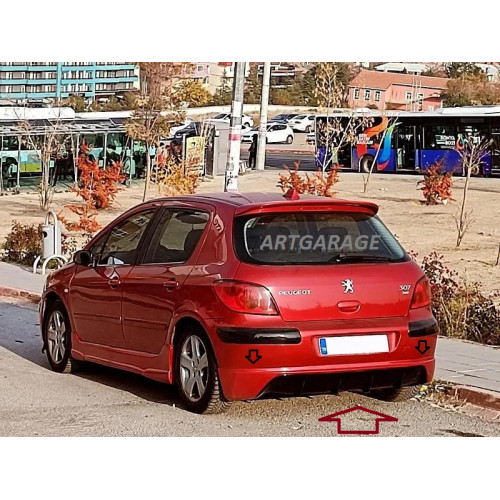 Peugeot 307 Arka Karlık