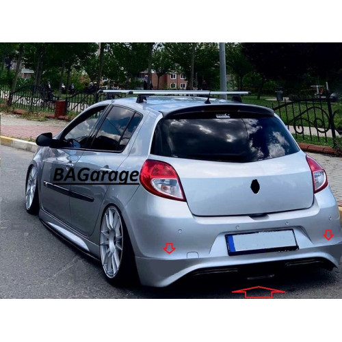 Renault Clio 3 Arka Karlık