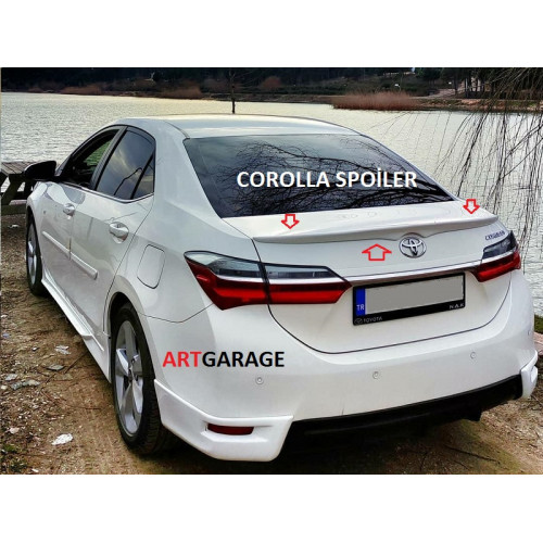 Toyota Corolla Arka Bagaj Spoiler